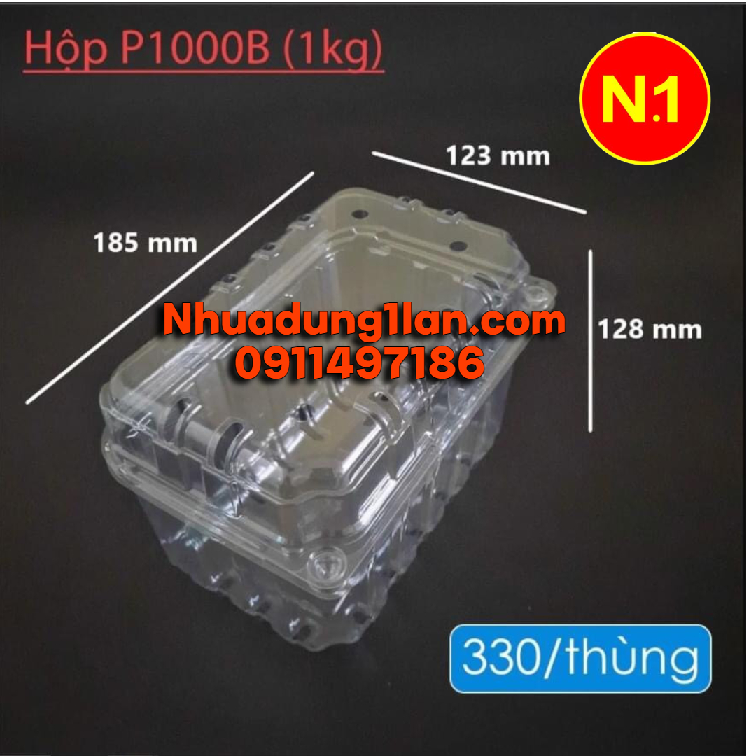 HỘP TRÁI CÂY P1000B