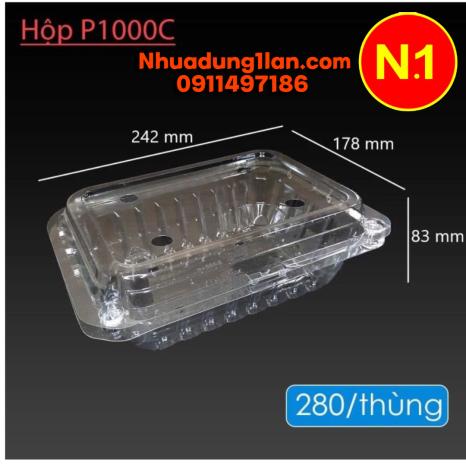 HỘP NHỰA P1000C